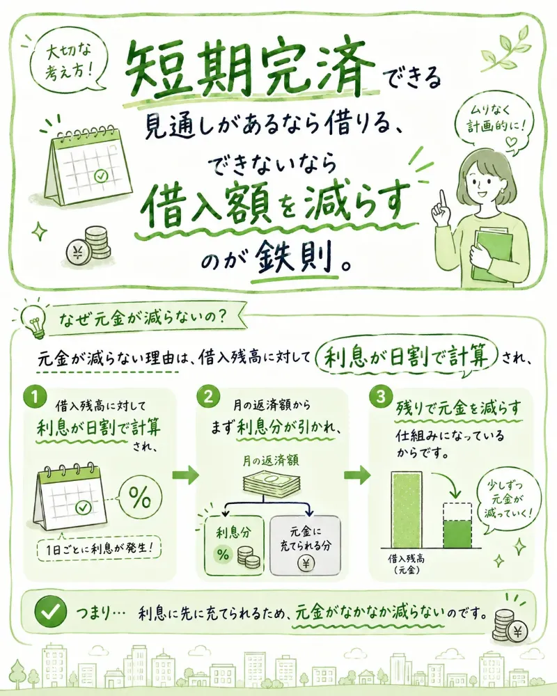 プロミスを短期完済するなら借入額を減らす